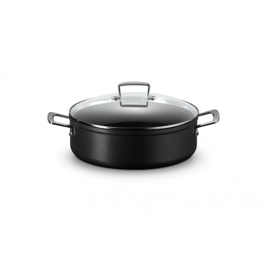 Le Creuset Toughened Non-Stick Sauteuse with Glass Lid 28