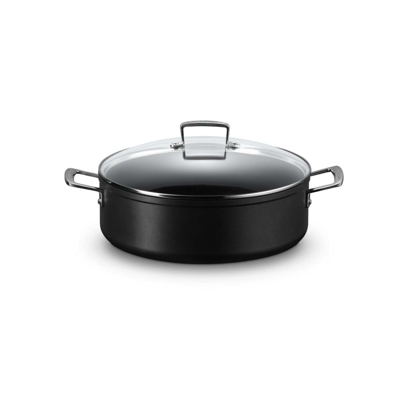 Le Creuset Toughened Non-Stick Sauteuse with Glass Lid 30