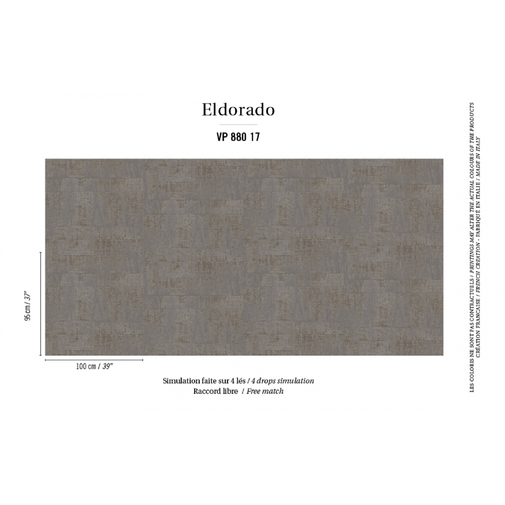 Élitis Eldorado Atelier d'Artiste Wallpaper
