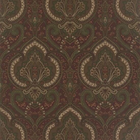 Ralph Lauren Castle Head Paisley Wallpaper