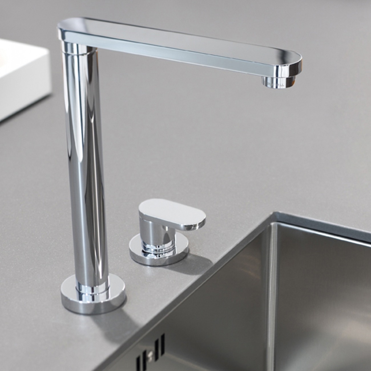 Quadro Design Brass Kitchen sink mixer