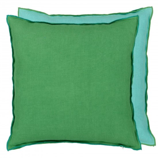 Designers Guild Brera Lino Emerald Cushion