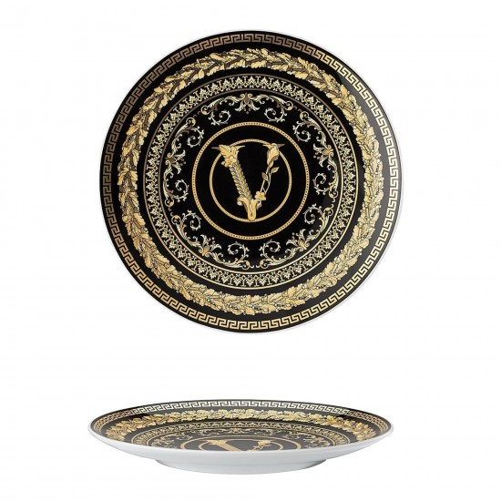Rosenthal Versace Virtus Gala Black Plate