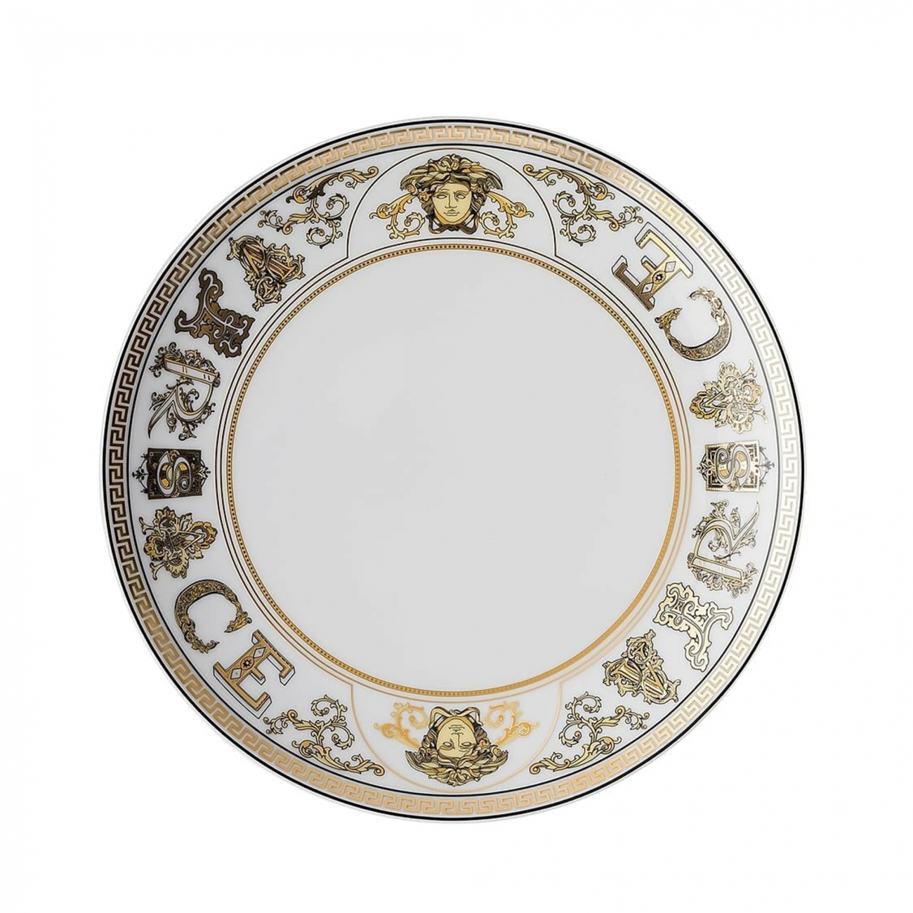 Rosenthal Versace Virtus Gala White Plate
