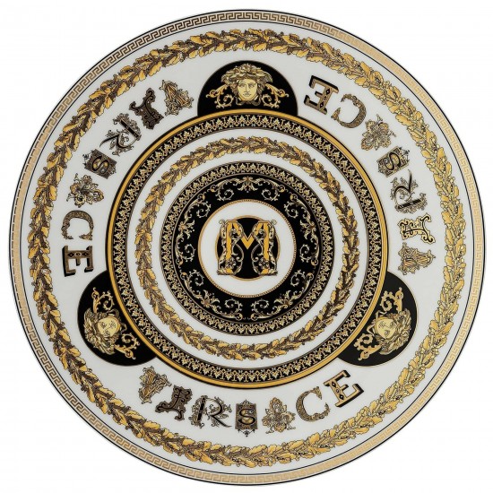 Rosenthal Versace Virtus Alphabet Service Plate