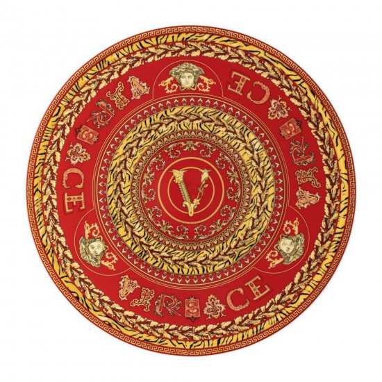 Rosenthal Versace Virtus Holiday Cake platter