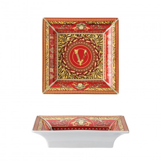 Rosenthal Versace Virtus Holiday Coppetta quadra piana