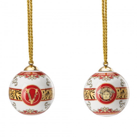 Rosenthal Versace Virtus Holiday Sfera porcellana