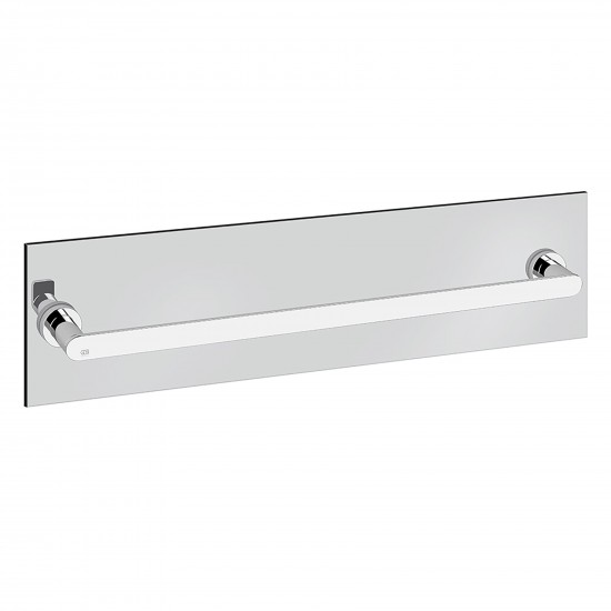 Gessi Emporio towel rail for glass fixing