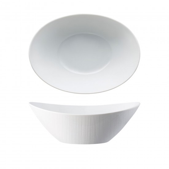 Rosenthal Mesh Weiß Oval Dish