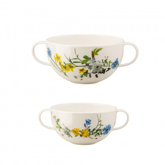 Rosenthal Brillance Fleurs des Alpes Creamsoup cup