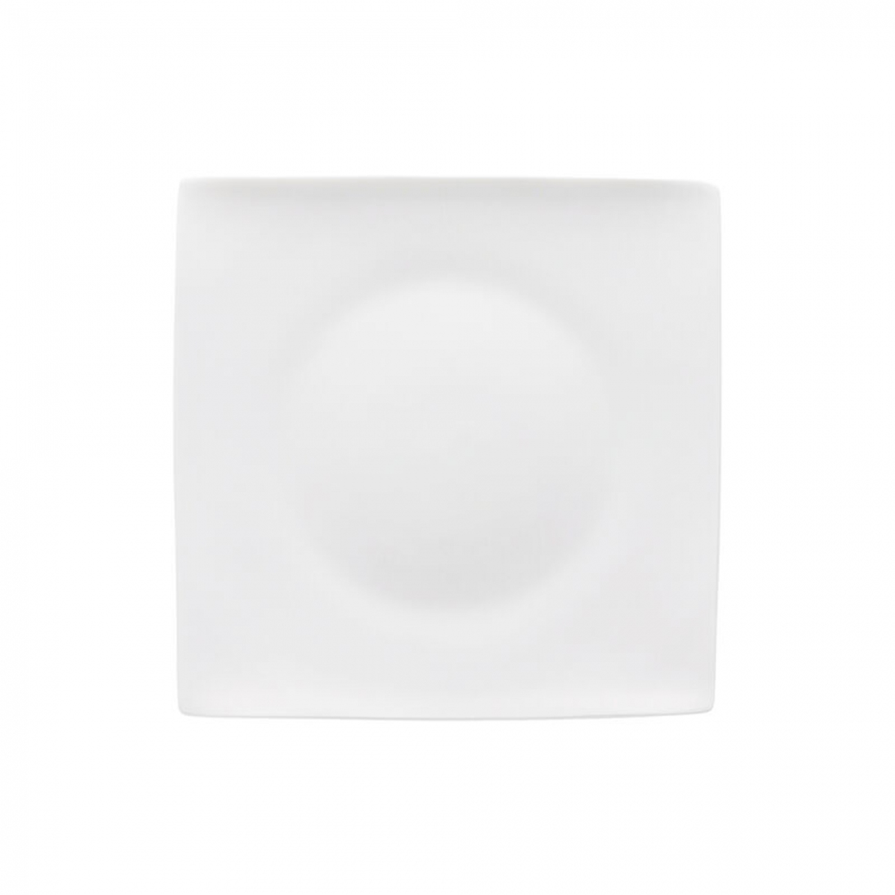 Rosenthal Jade Bone China Weiß Plate square flat