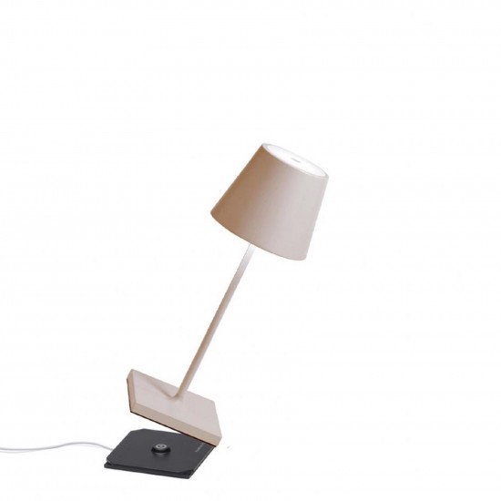 Zafferano Poldina Mini Pro Table Lamp Sand