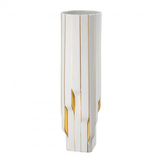 Rosenthal Strip White gold Vaso