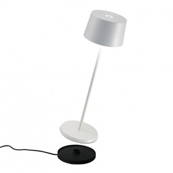 Zafferano Olivia Pro Table Lamp White