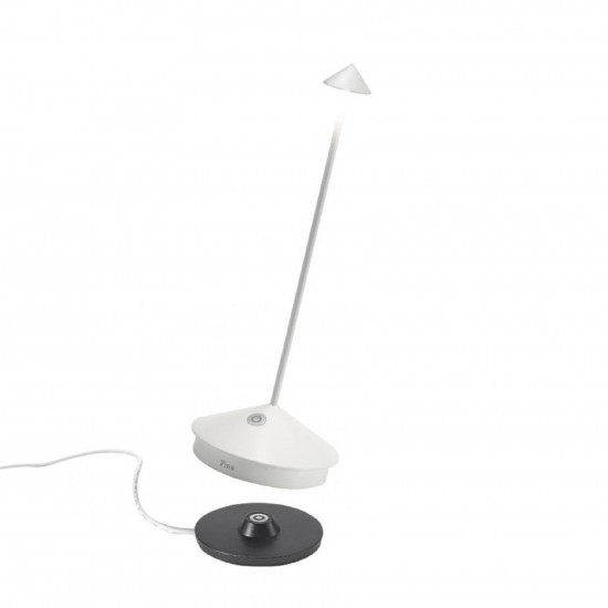 Zafferano Pina Pro Table Lamp White