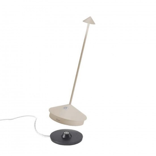Zafferano Pina Pro Table Lamp Sand