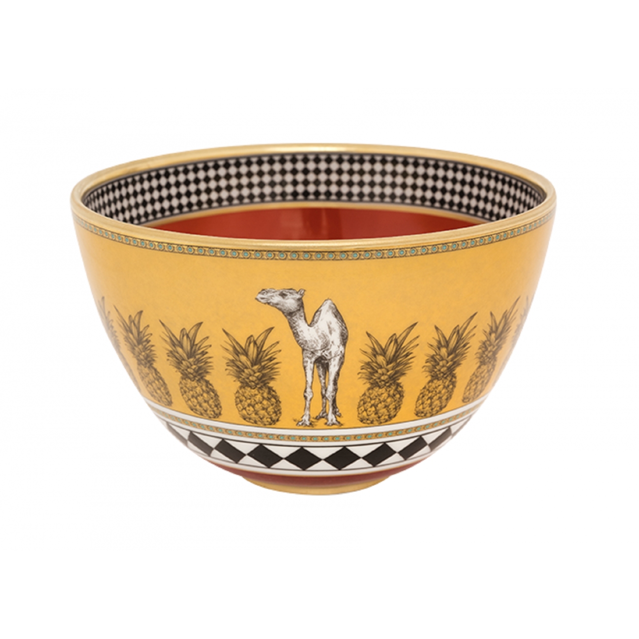 Ginori 1735 Totem Camel Bowl