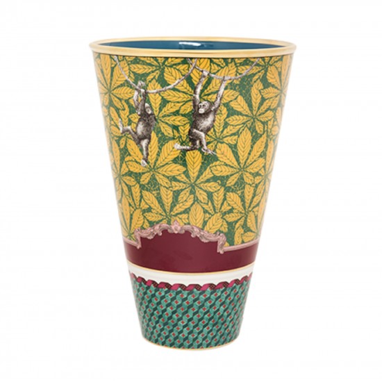 Ginori 1735 Totem Monkey Vase