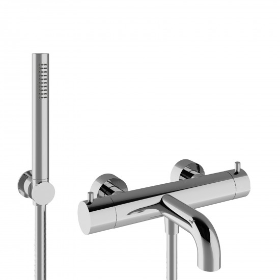Treemme Up+ wall-mounted bathtub thermostatic mixer