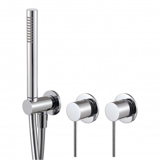 Treemme Up+ wall-mounted bath shower mixer