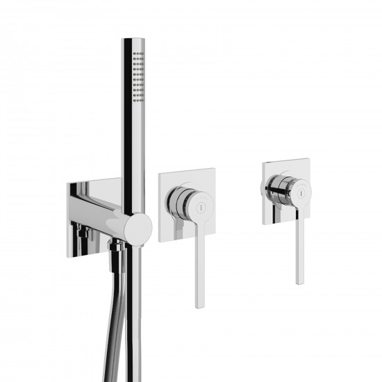 Treemme Time wall-mounted bath shower mixer