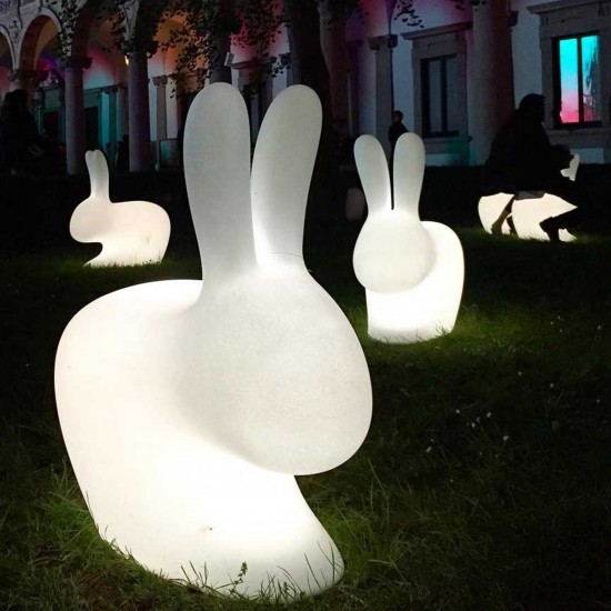 Qeeboo Rabbit Lamp Translucent